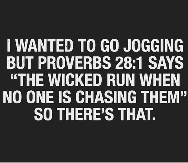 Why I dont run
