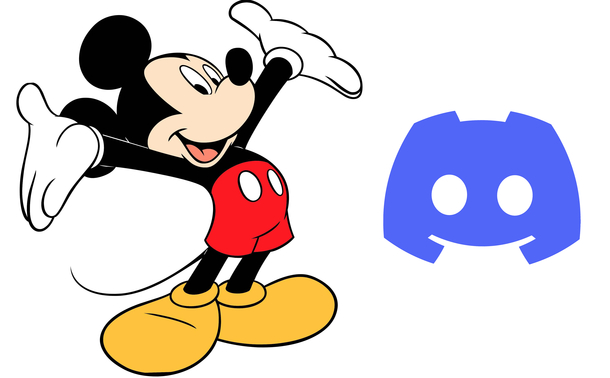 Why is the Discord logo Mickey Mouses pants