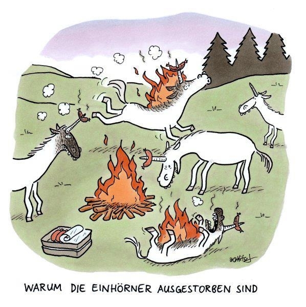 Why unicorns became extinct