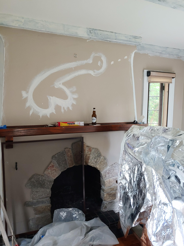 Wife is taking too long to pick the new wall paint so I thought I would hurry her ip
