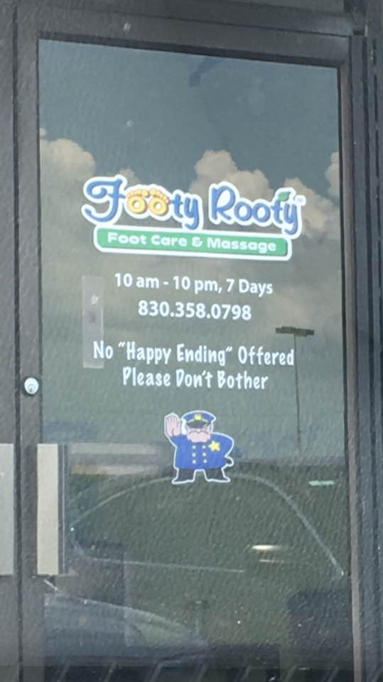 Wifes pedicure place is over it