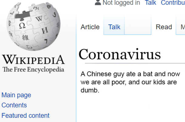 Wiki Coronavirus