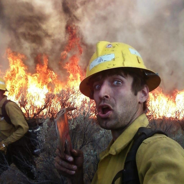 Wildfire Selfie