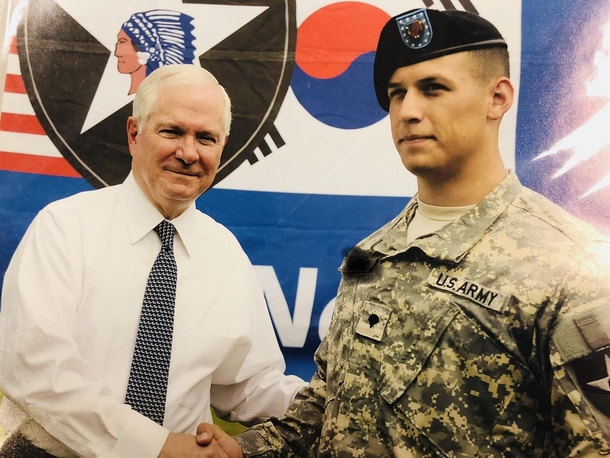 Will I ever recover from that time I met the SecDef and looked at the wrong camera It still hurts