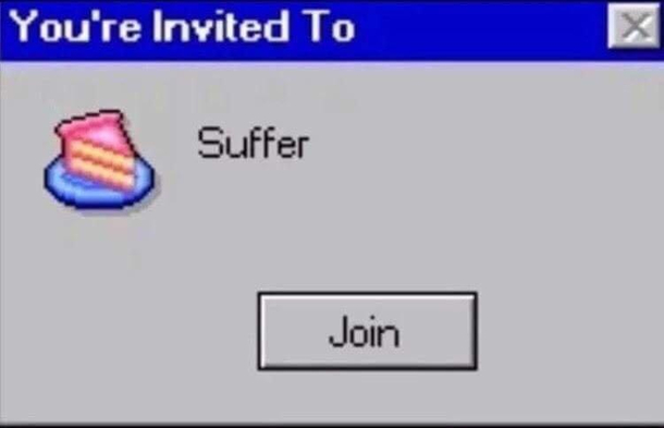 Will you accept or try to be happy like a normal human smh