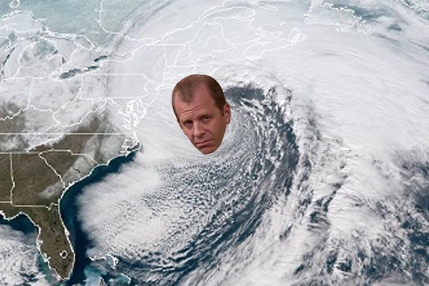 Winter storm Toby