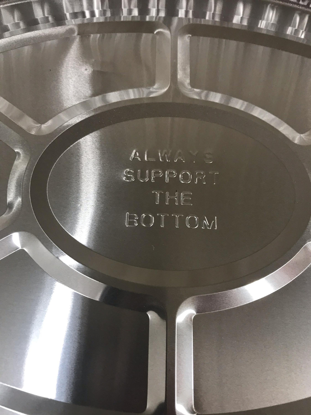 Wise advice foil roasting pan Wise advice indeed