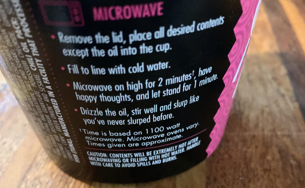 Wise ramen step 