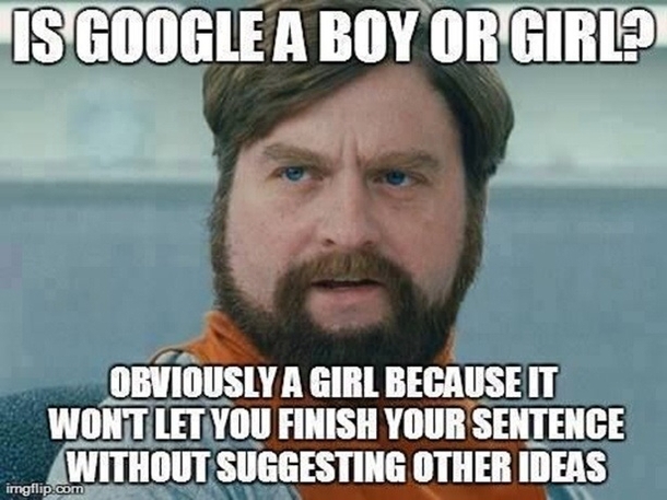 Wise words about Google