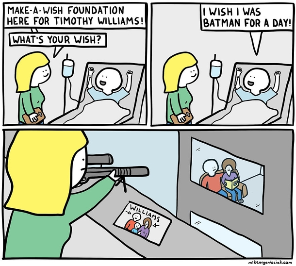 Wish carefully Timothy
