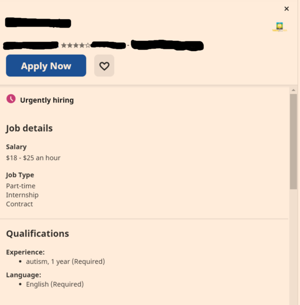 Wish I had enough experience