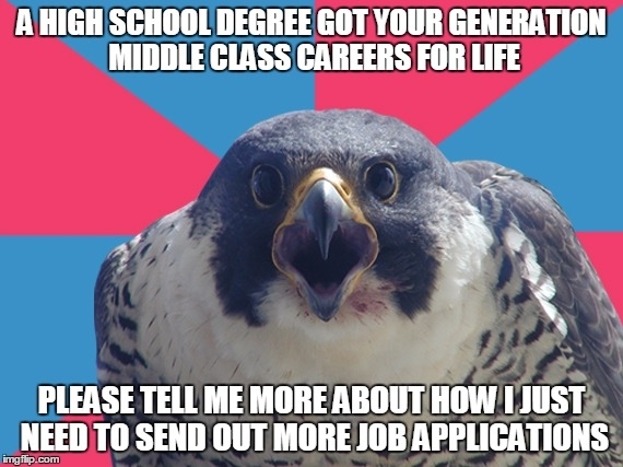 With a degree in Bird Law