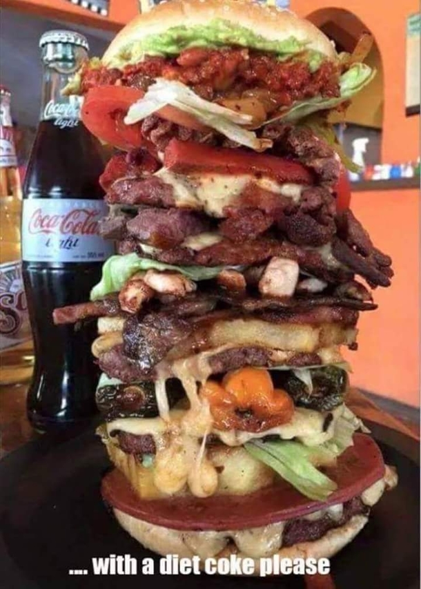 With a diet coke plz