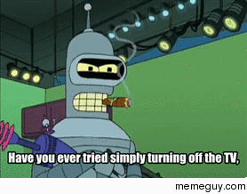 With all the recent news regarding GTAgame violence I think we can all take some wise advice from Bender