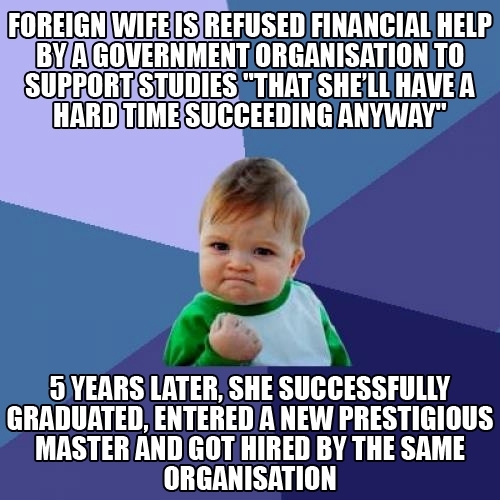 With all the shit shes been through this makes me proud for her