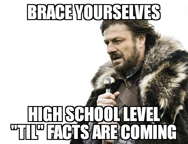 With half of Reddit back in school this week I present this warning