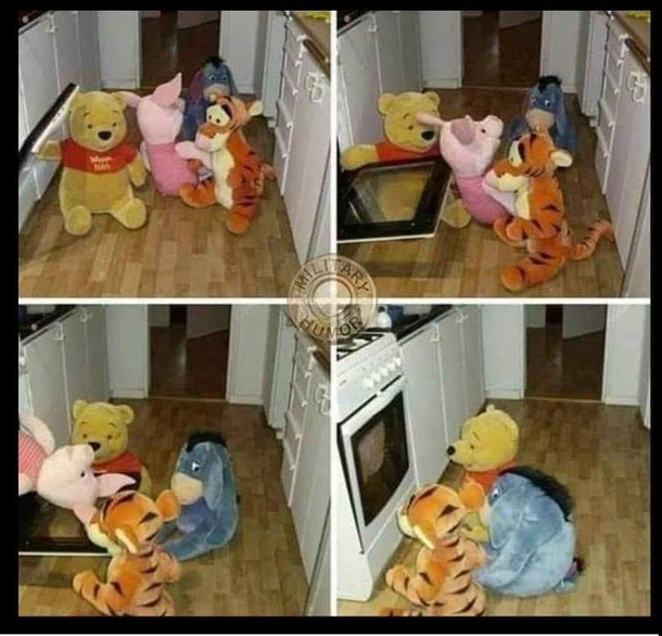 With rations running low it was only a matter of timeRIP Piglet