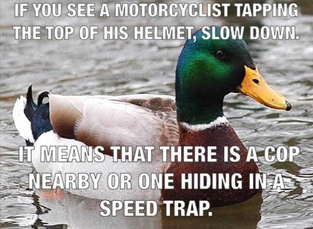 With warmer weather approaching I thought I would share some advice that I learned only after getting a motorcycle It saved me twice last summer