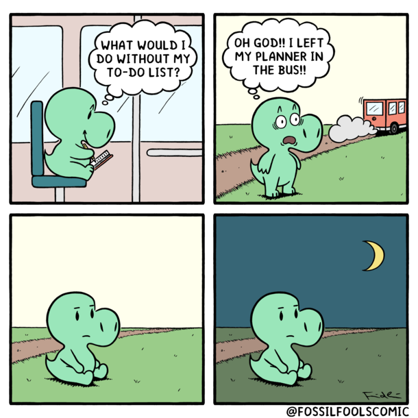 Without my to-do list I would even forget to breathe