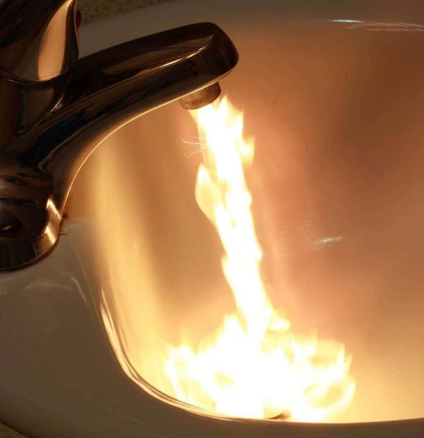 Women running Bath water