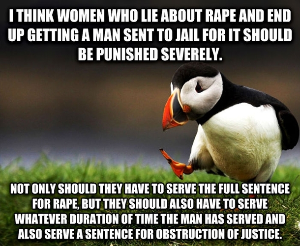 Women who lie about being raped