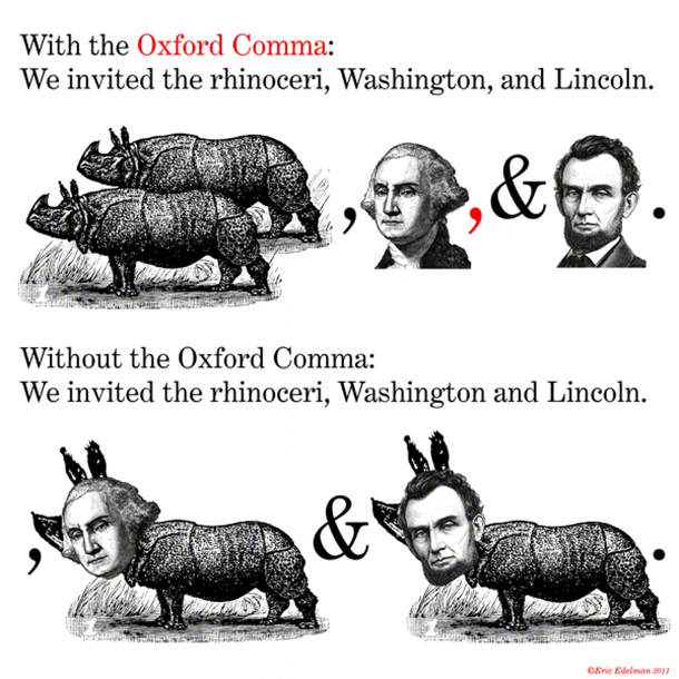 Work at home because of covid  and think more about oxford comma grammar You want or dont want to use it