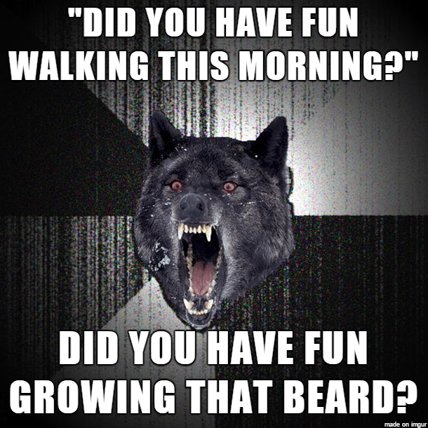 Work friend doesnt have a car had to walk  hours through the ghetto at midnight to get to work and hairy female manager decides to comment His response