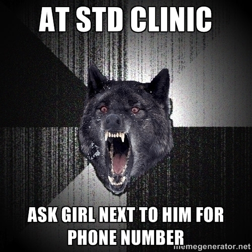 Working at the clinic and overheard this