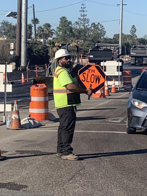 Working traffic