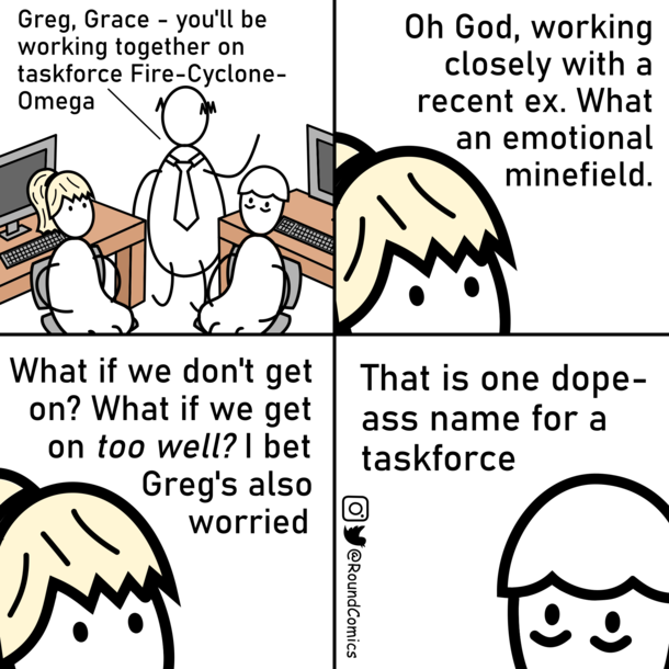 Working with your ex