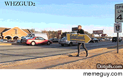 Worlds best sign flipper
