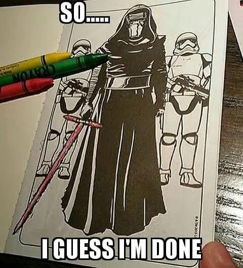 Worst coloring book in the galaxy