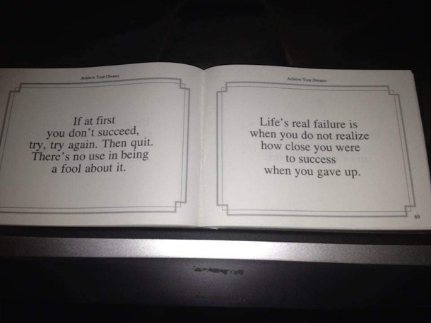 Worst Motivational Book Ever