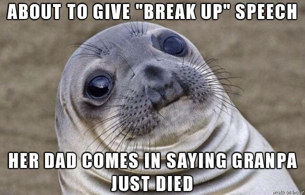 Worst possible time