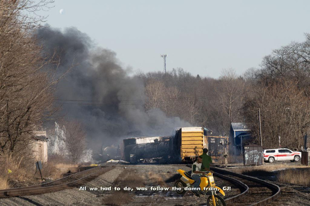 Wrong side of the tracks