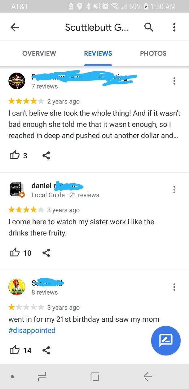Wtf reviews for a strip club