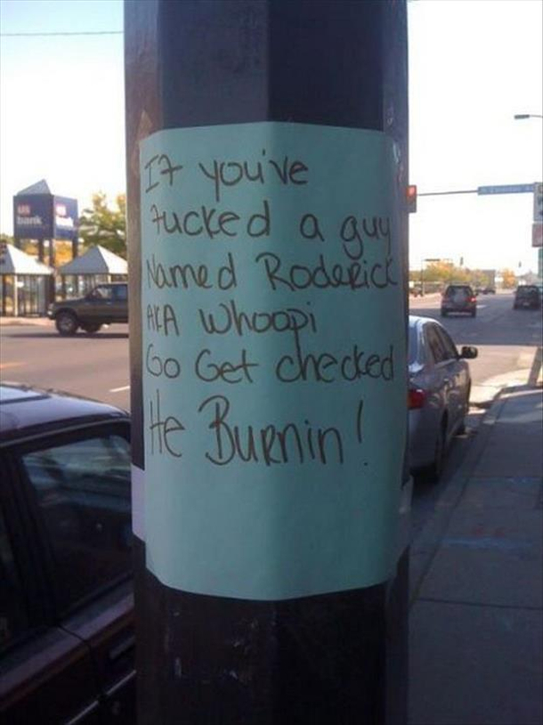 Yard sale sign