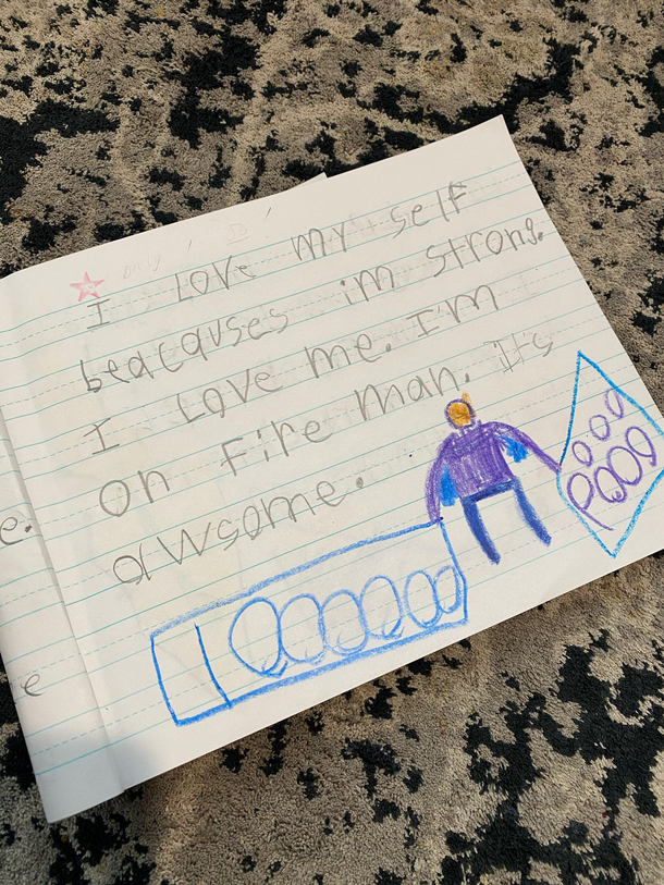 -year-old confidence is next-level Also poooo