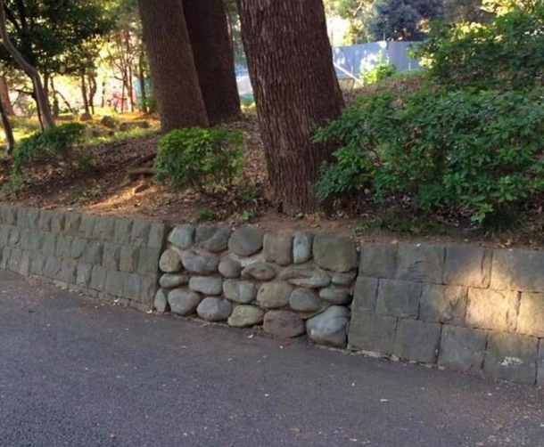 Years of gaming have taught me there is something behind this wall