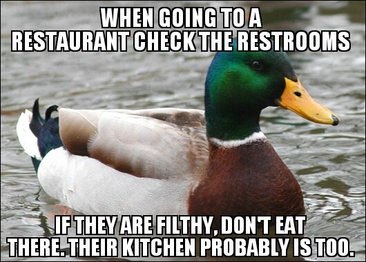 Years working in restaurants has taught me many things but this is probably the biggest one