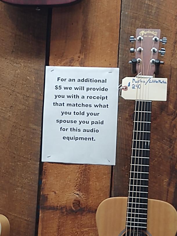 Yes honey I paid  for this guitar