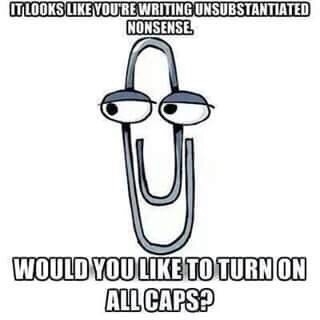 YES I WOULD CLIPPY