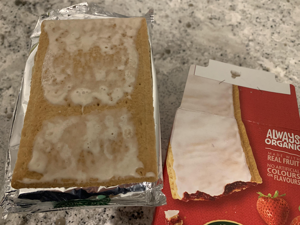 Yes its an organic Pop Tart