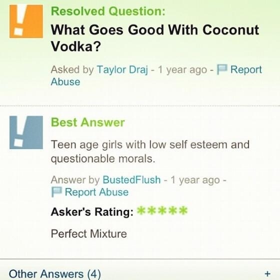 Yes That or pineapple juice