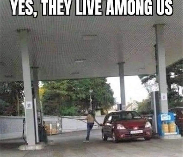 Yes they live among us