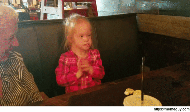yo Girl with Down Syndrome learns Double Ultimate Fist Bump