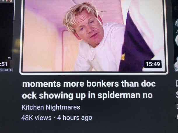 Yo who is in charge of Kitchen Nightmares YouTube