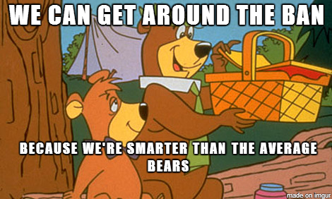 Yogi no Bears arent allowed this week
