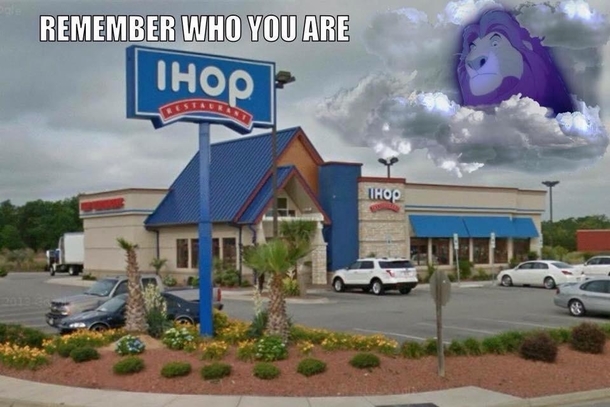 You are my IHOP