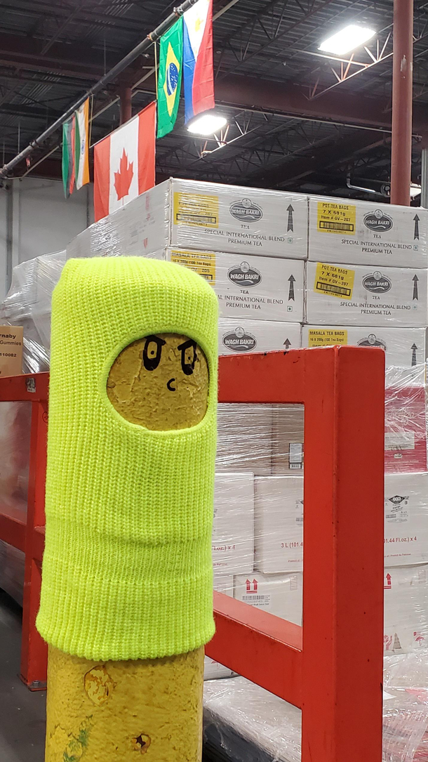 You better watch it with that forklift